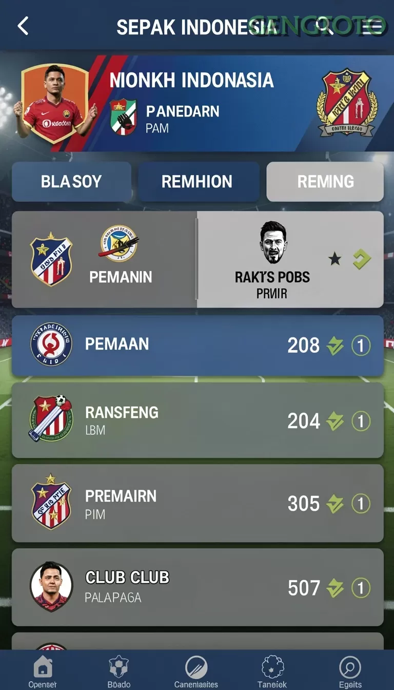 Screenshot Soccermania nomor 2