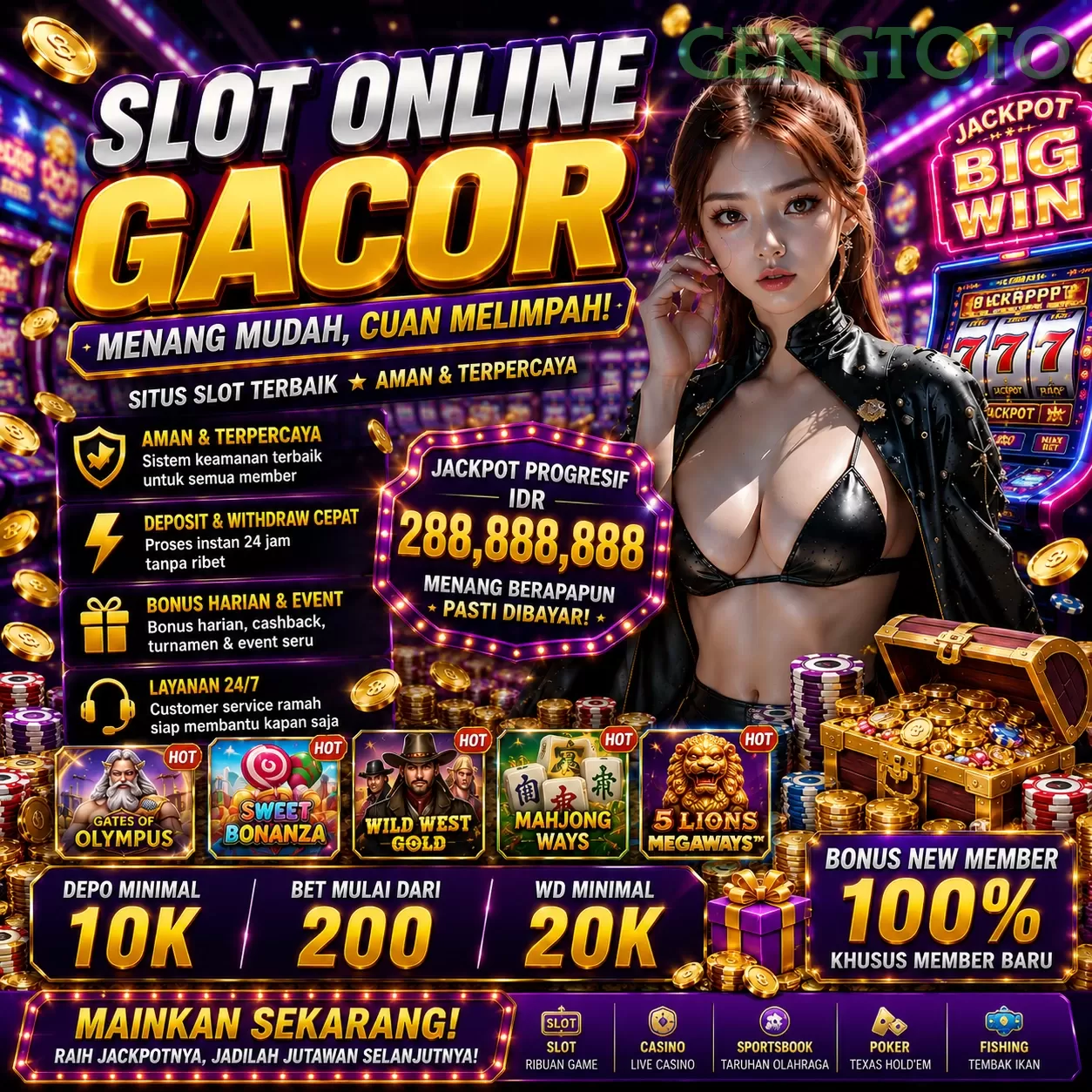 Slot Gacor idgengtoto Setiap Hari